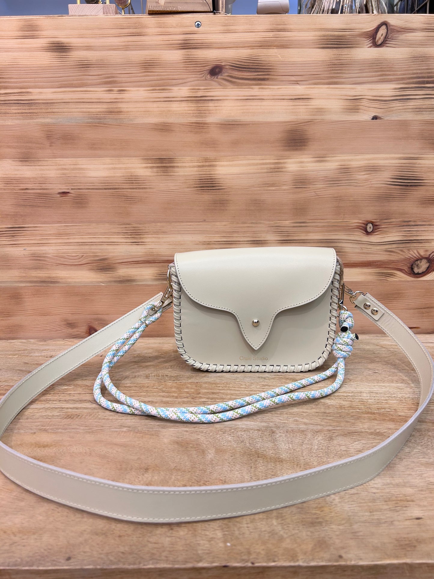 Bolso blanco Craie