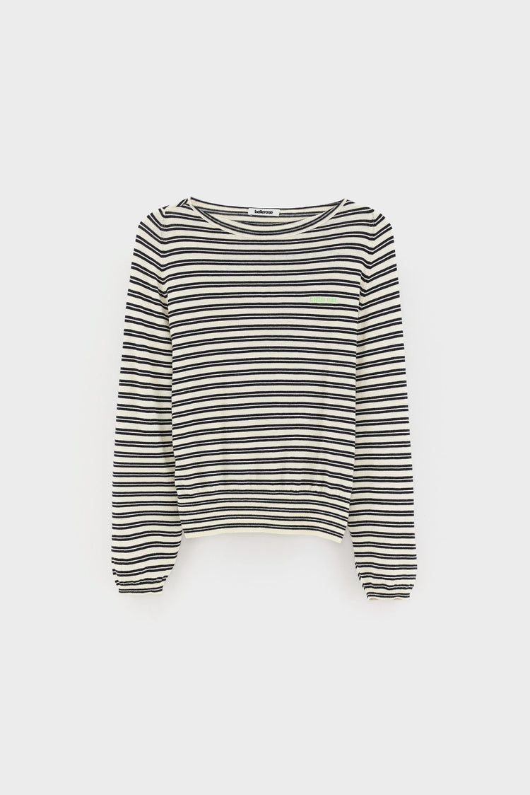 Jersey de punto a rayas bellerose