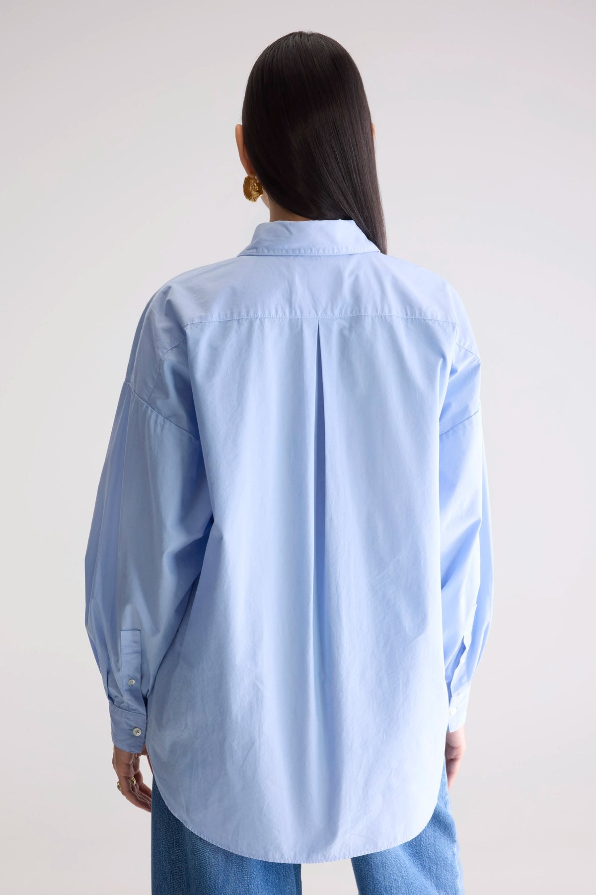 Camisa popelín azul