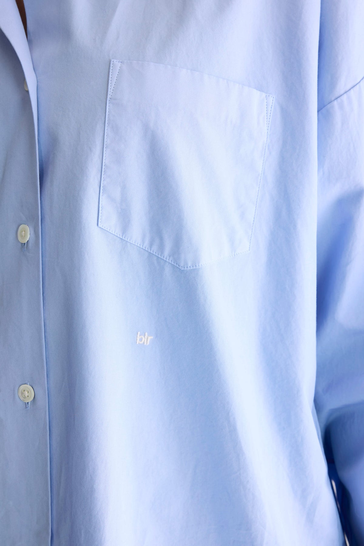 Camisa popelín azul