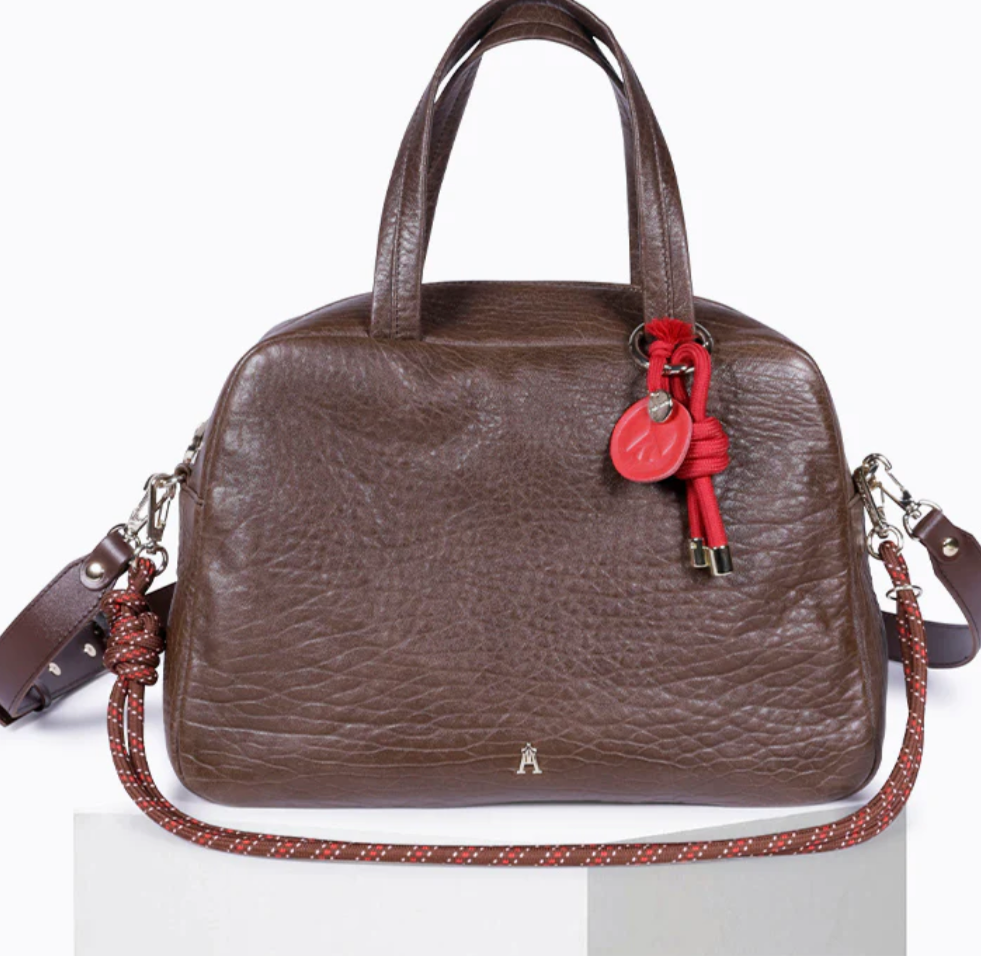 Bolso bubble Brun