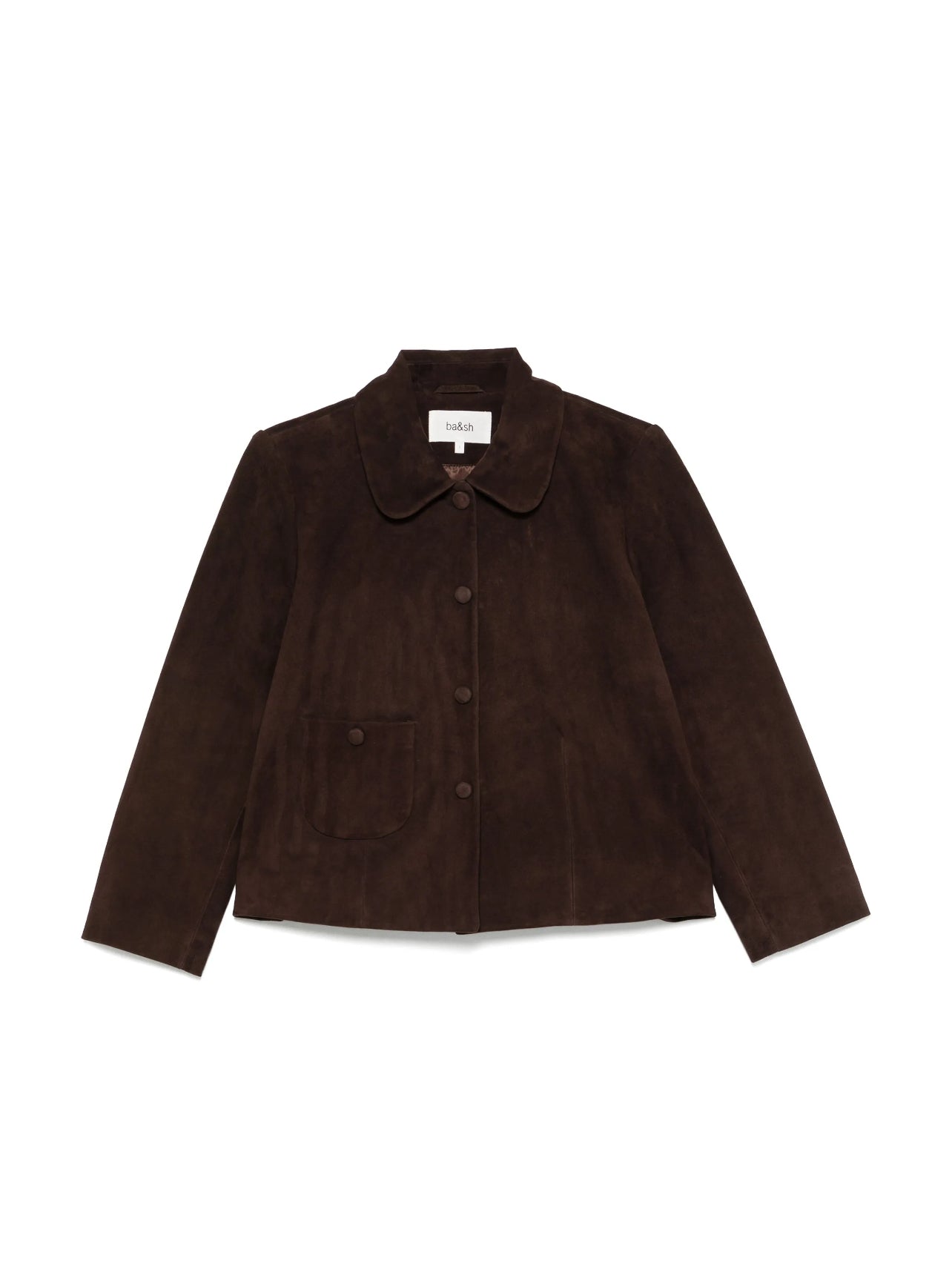 Chaqueta piel marrón de Bash