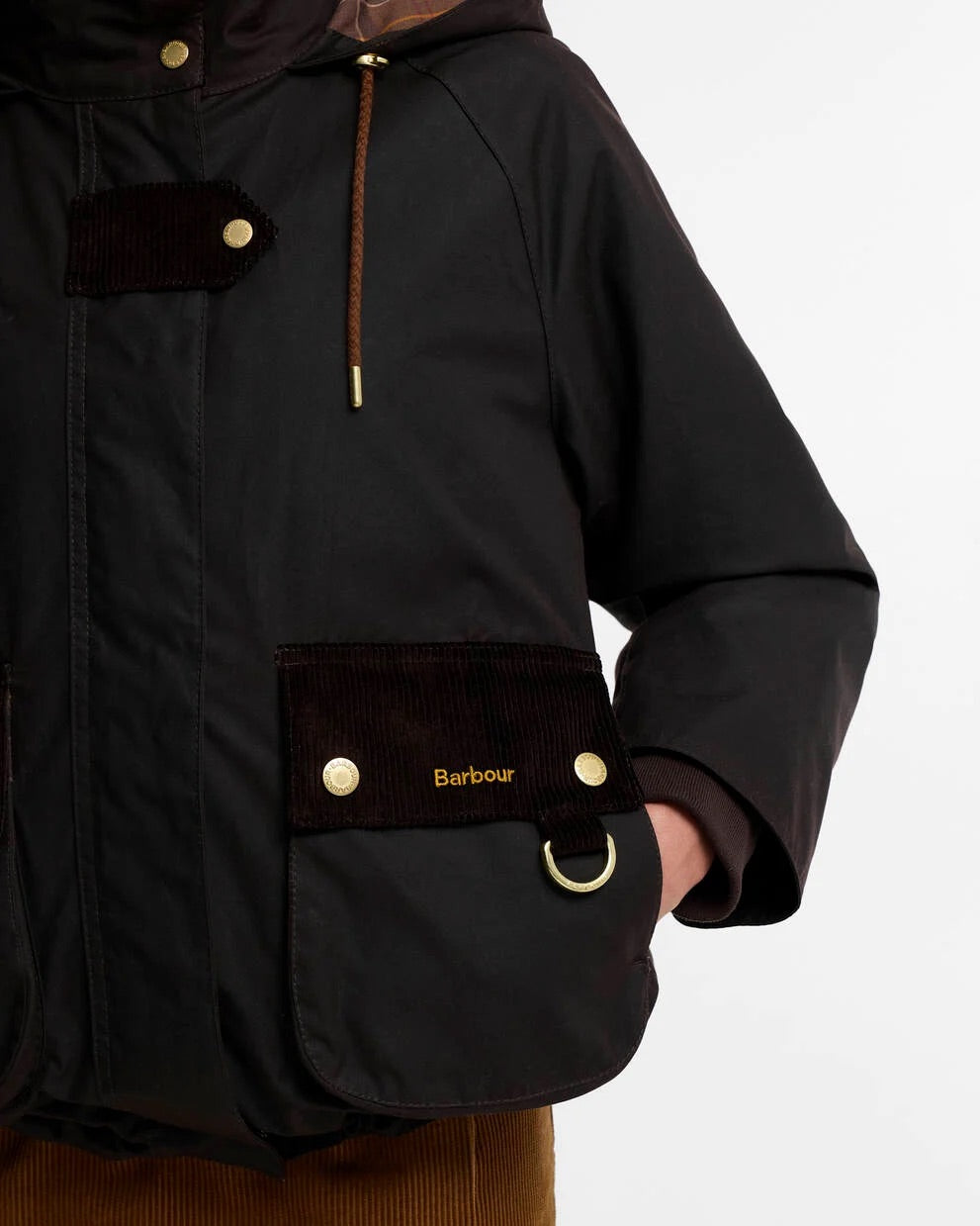 Chaqueta Barbour con algodón encerada