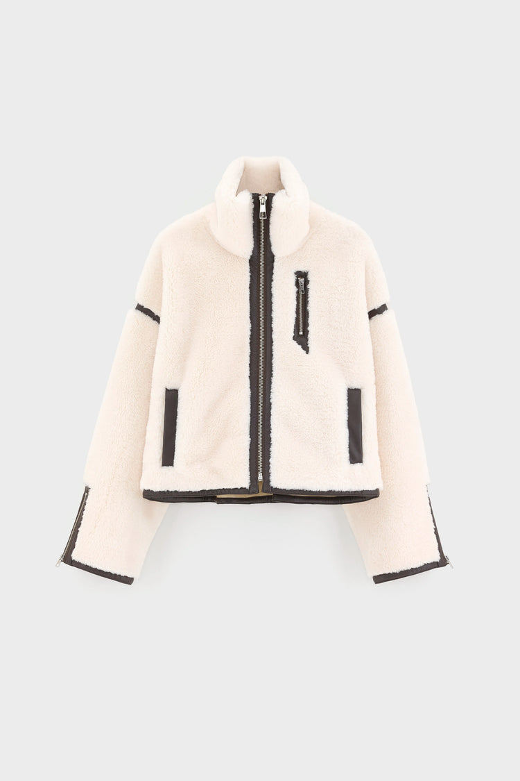Chaqueta de borreguillo