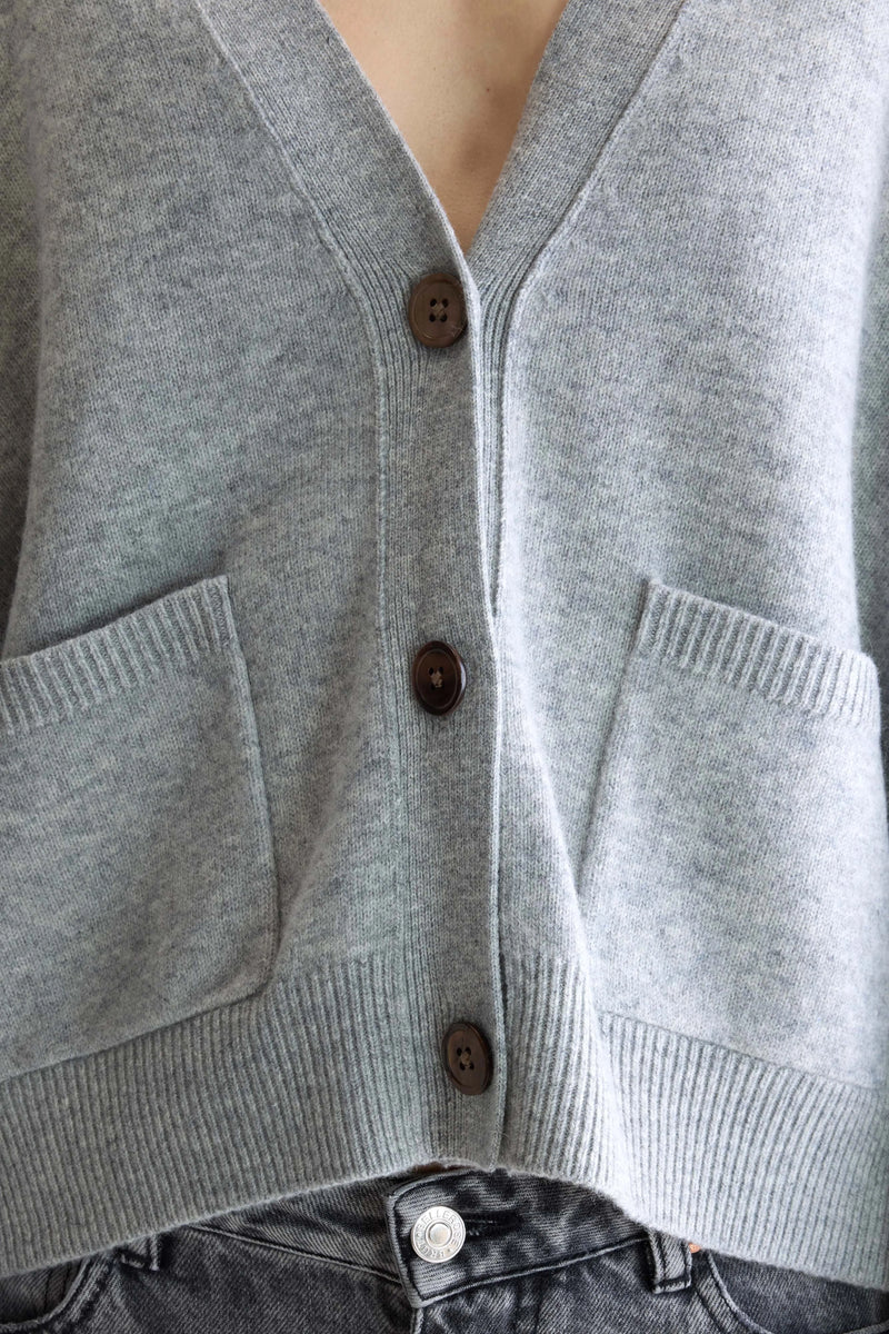 Chaqueta lana gris
