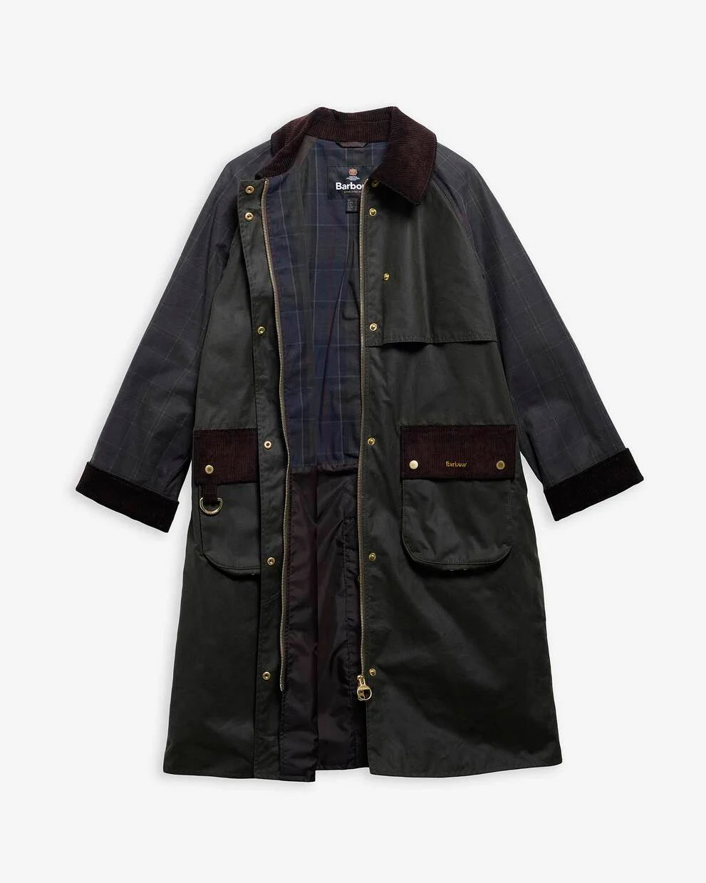 Chaqueta Barbour línea larga