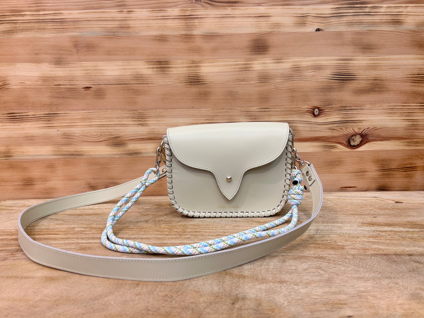 Bolso blanco Craie