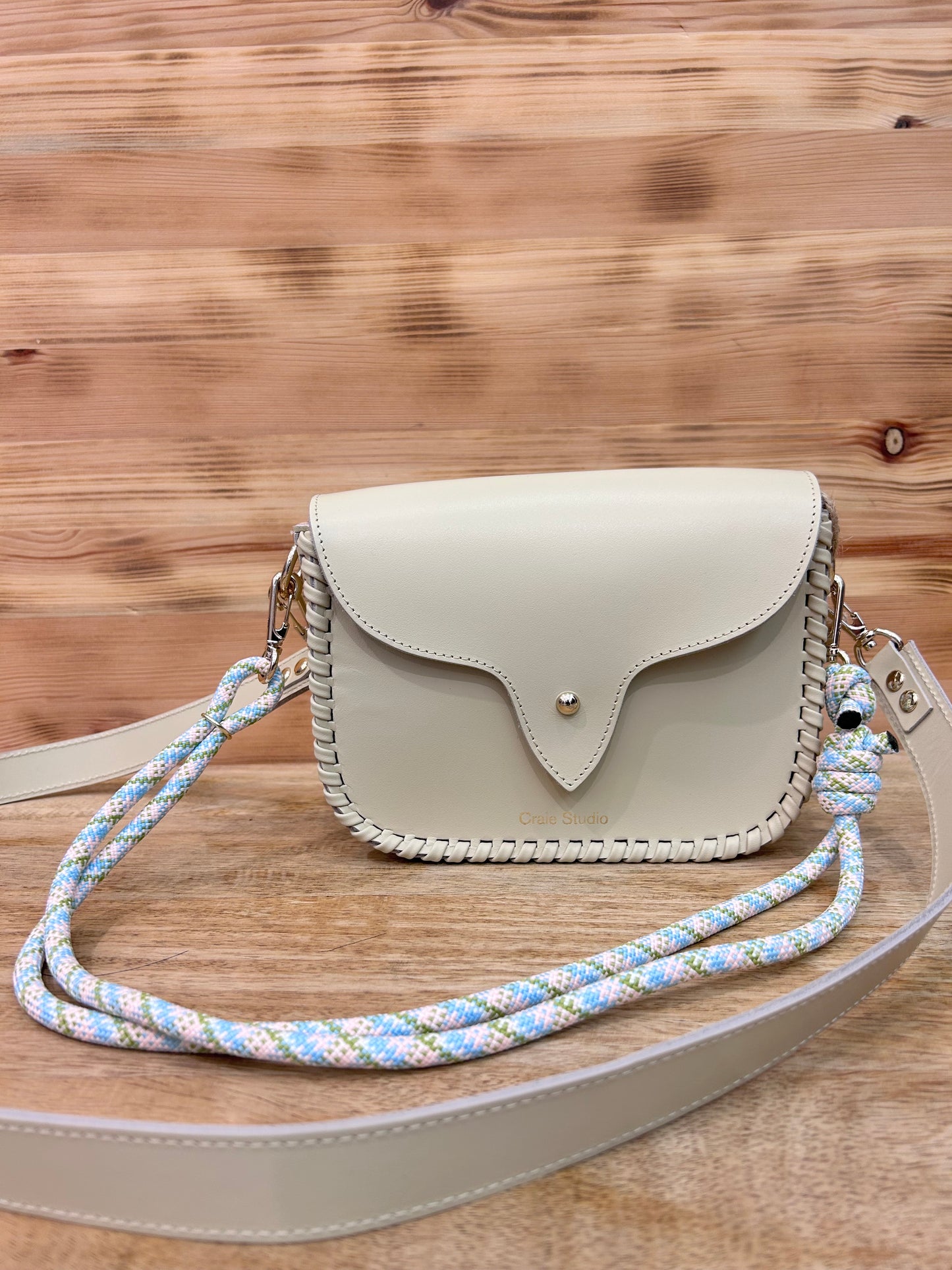 Bolso blanco Craie
