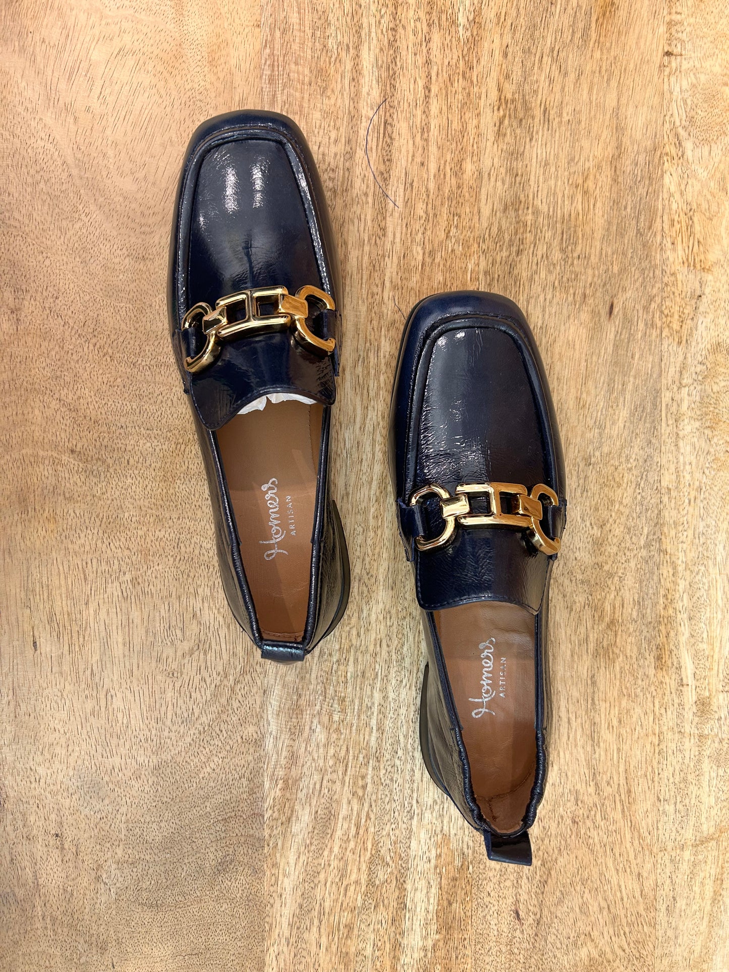 Mocasín en azul de Homers