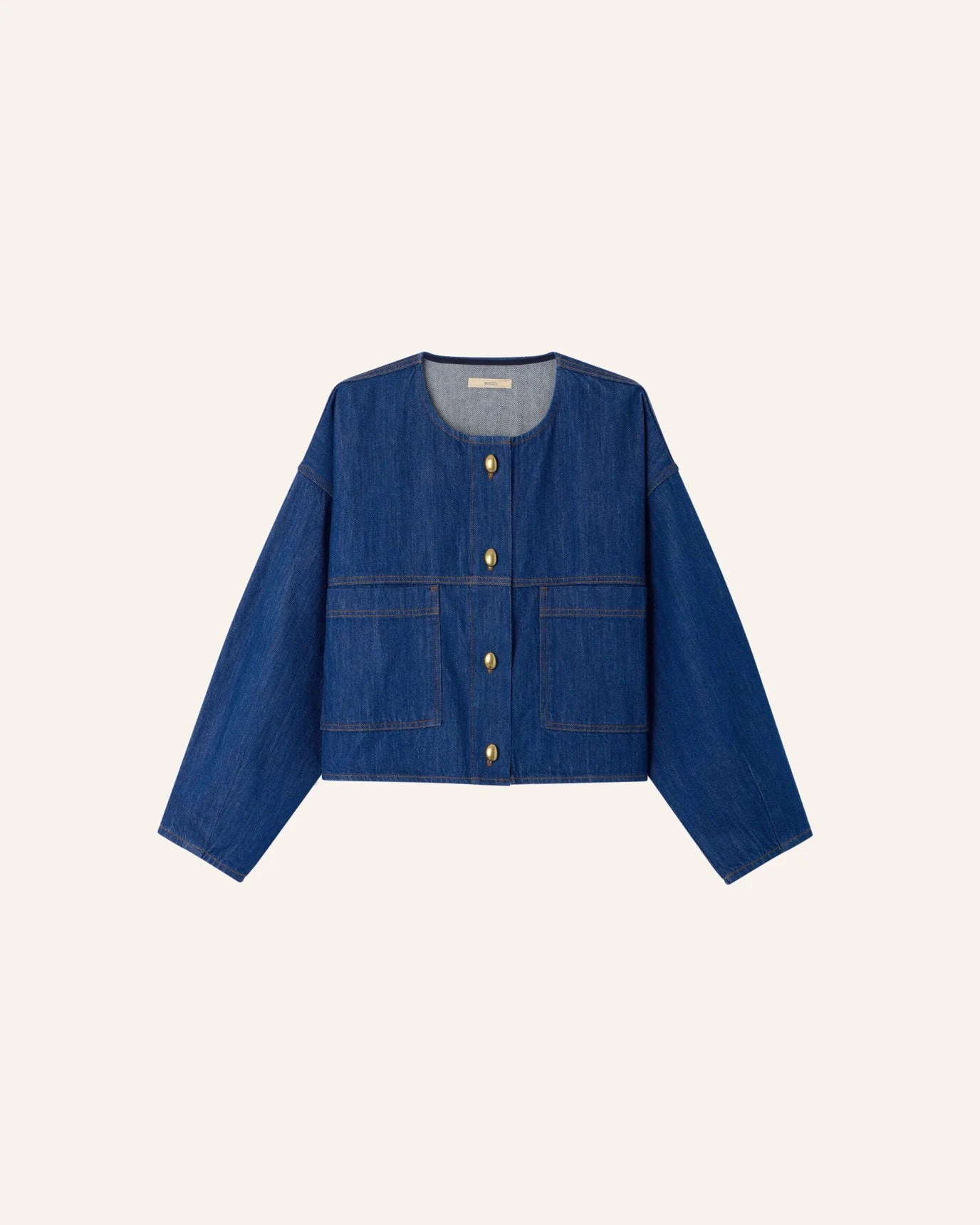 Chaqueta tejido denim sessùn