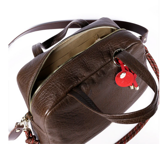 Bolso bubble Brun