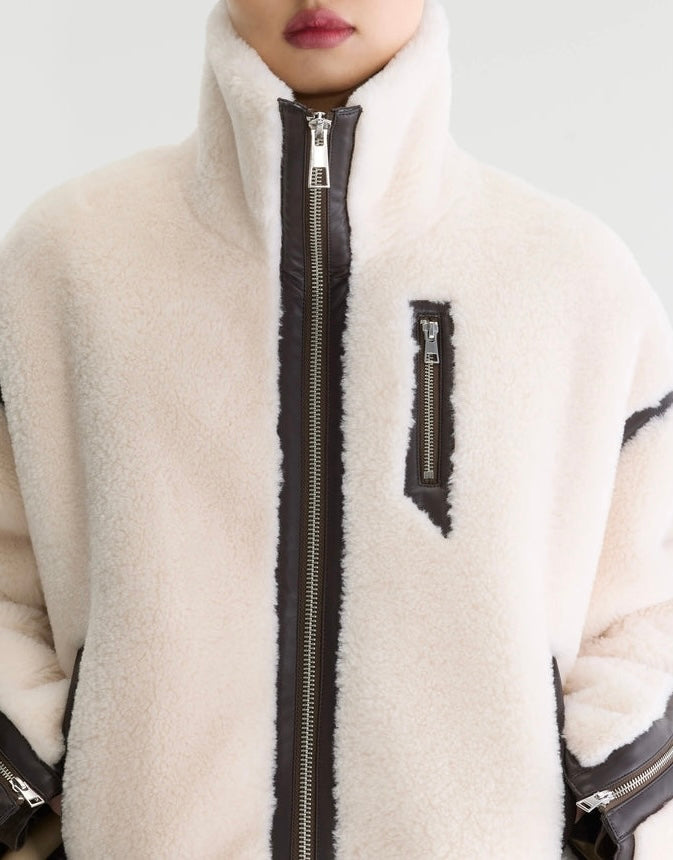 Chaqueta de borreguillo