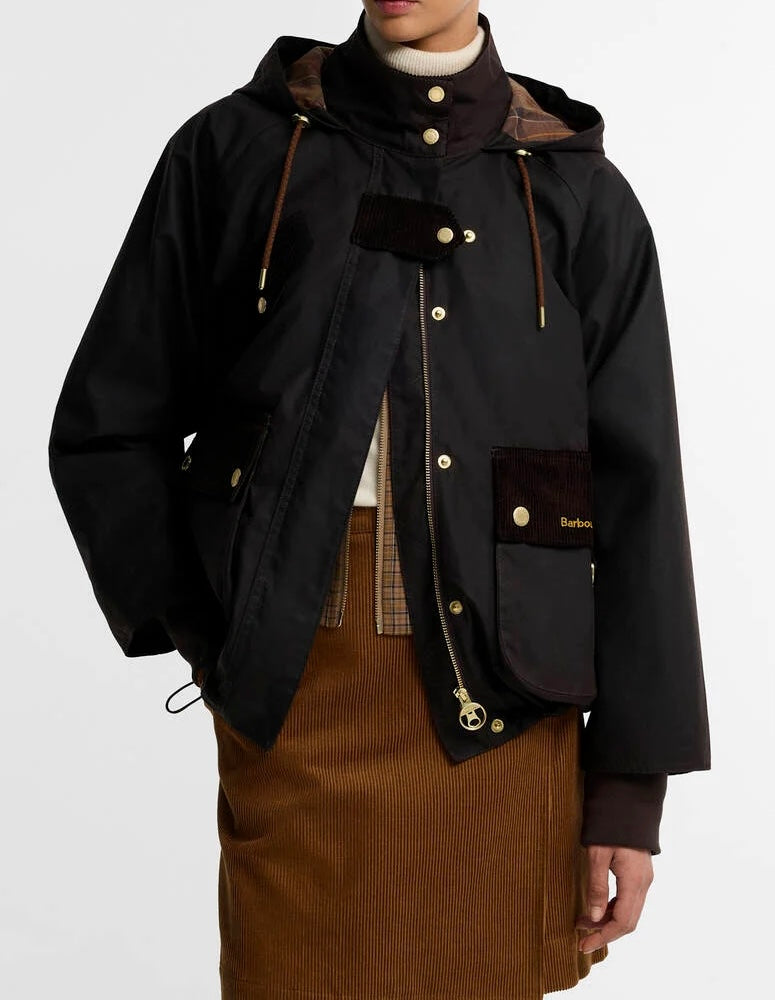 Chaqueta Barbour con algodón encerada