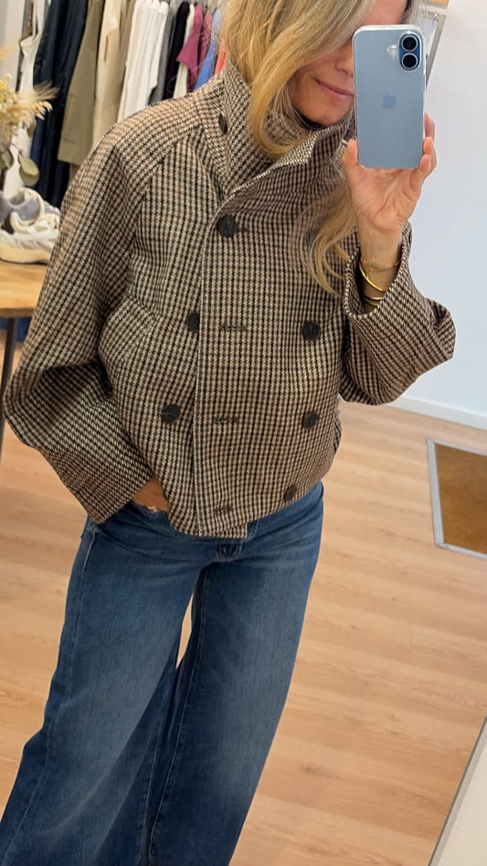 Chaqueta de cuadros