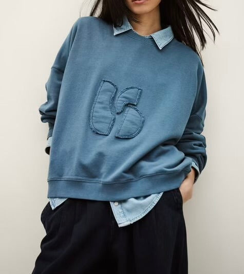 Sudadera azul