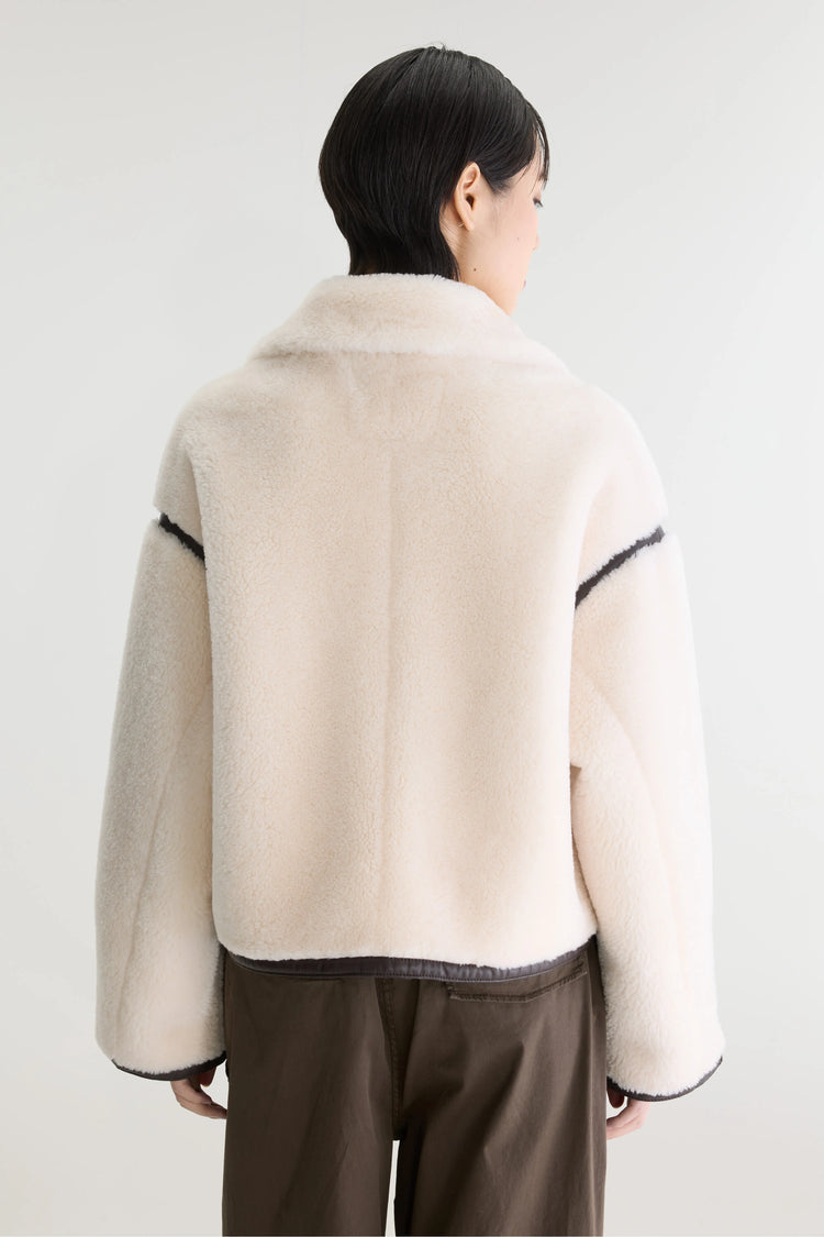 Chaqueta de borreguillo