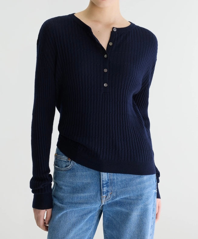Jersey de cuello tunecino bellerose