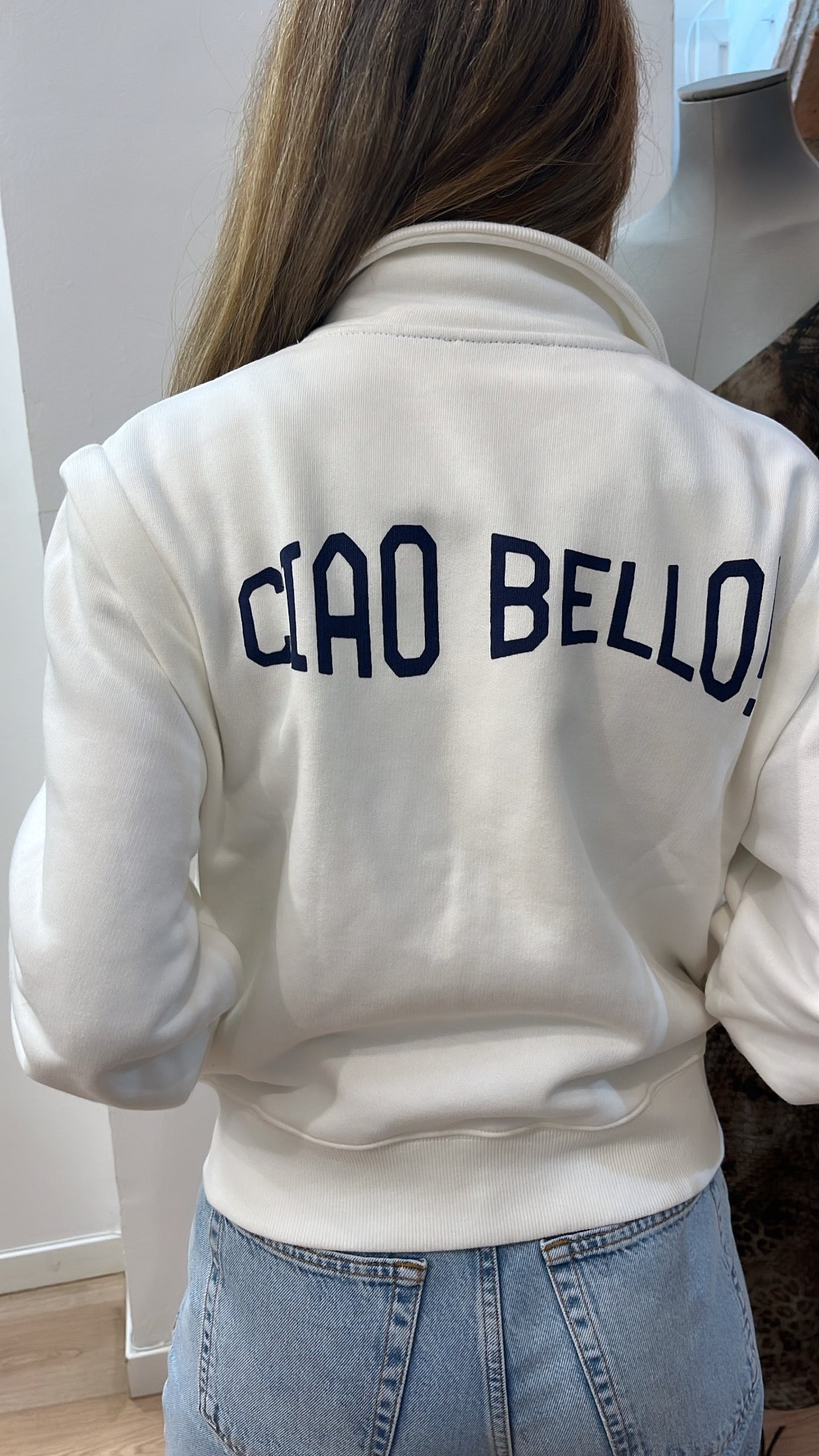 Sudadera cremallera