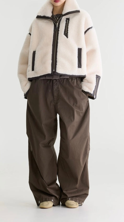 Chaqueta de borreguillo