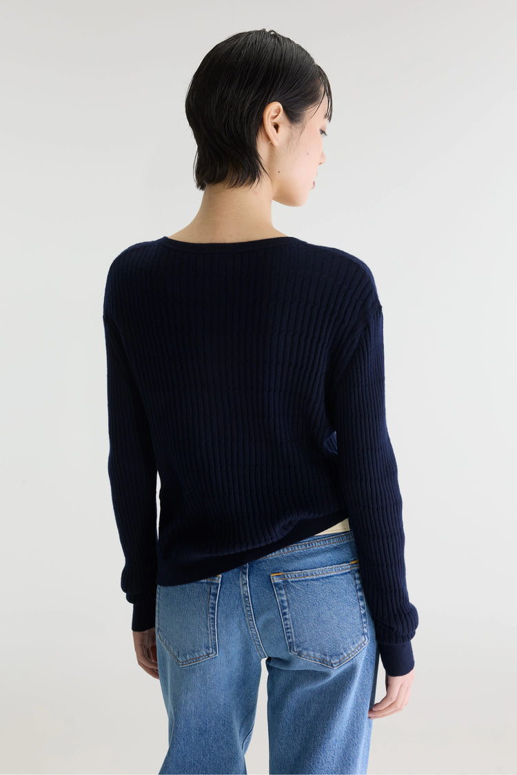 Jersey de cuello tunecino bellerose