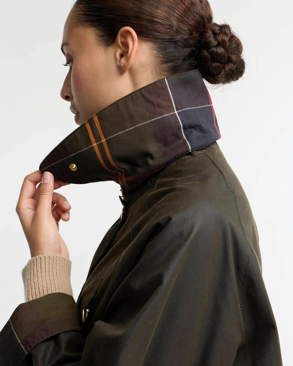 Chaqueta en algodon encerado Barbour