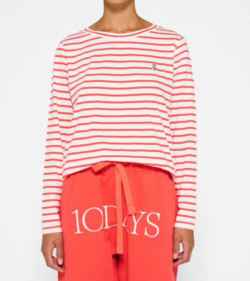 Camiseta en color coral de 10 Days