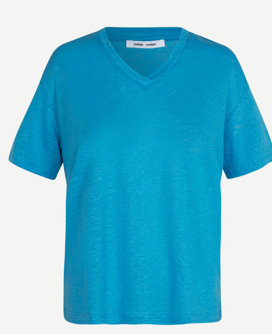 Camiseta en azul de Samsoe