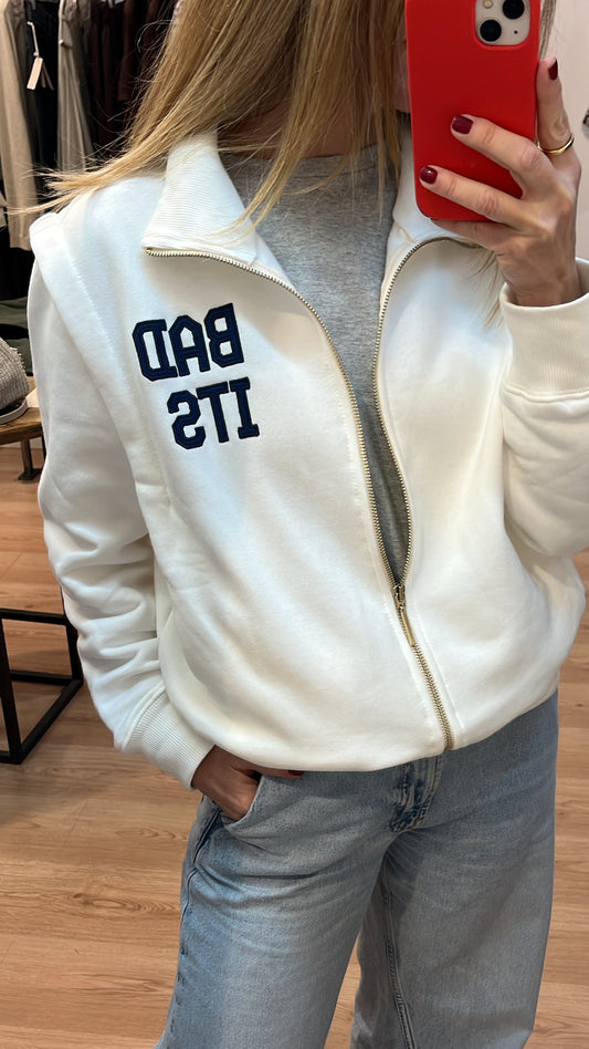 Sudadera cremallera