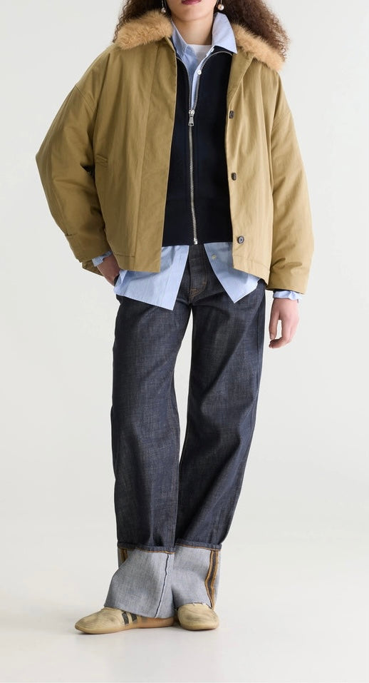 Chaqueta estilo gabardina