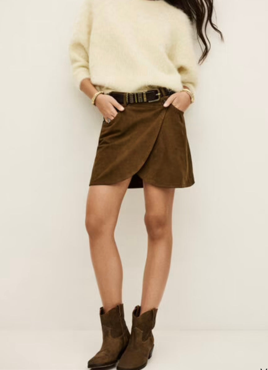 Falda piel