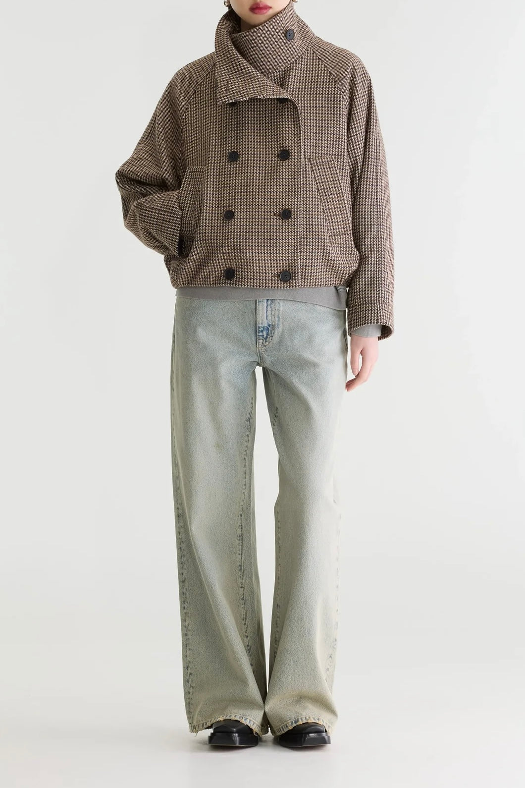 Chaqueta de cuadros