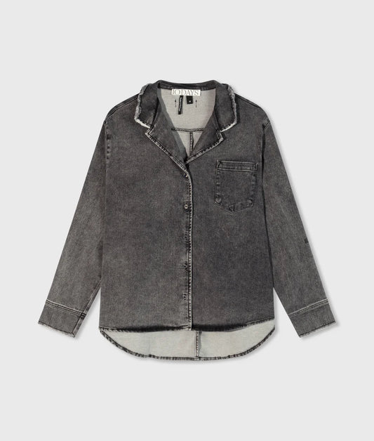 Sobrecamisa tejana gris 10days