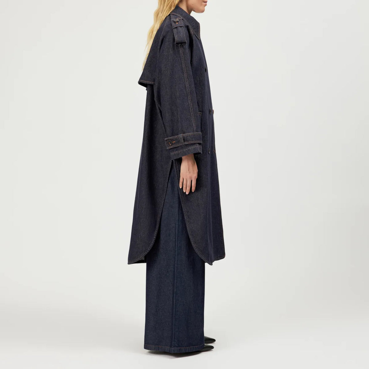 Abrigo denim